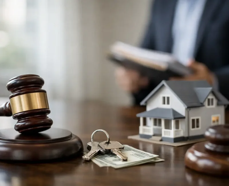 Leilão extrajudicial de imóvel financiado e riscos