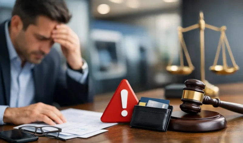 Negativação indevida por banco e seus direitos