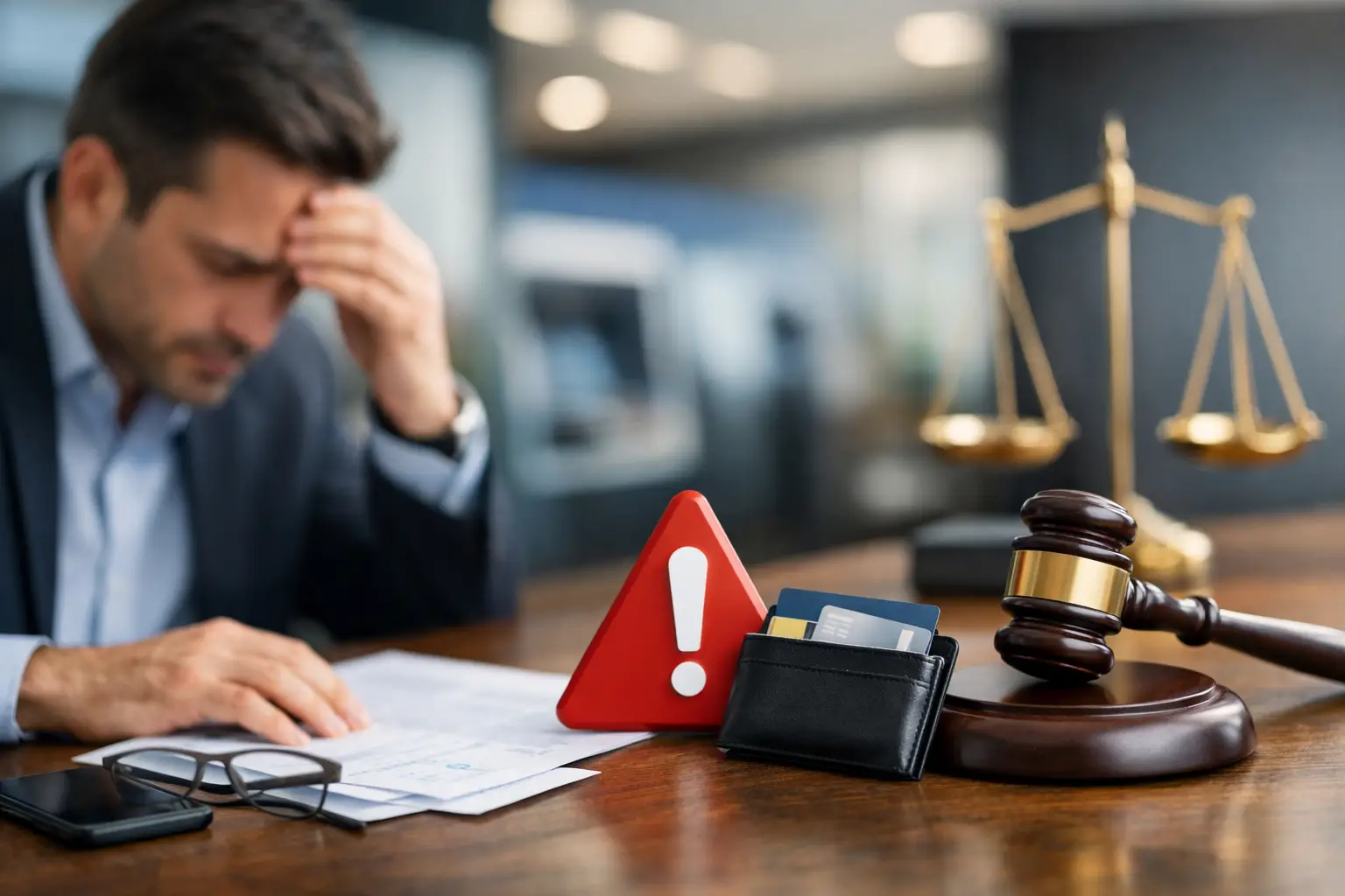 Negativação indevida por banco e seus direitos