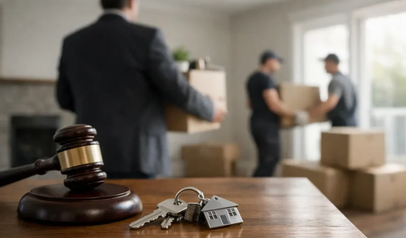 Como funciona a desocupação de imóvel leiloado