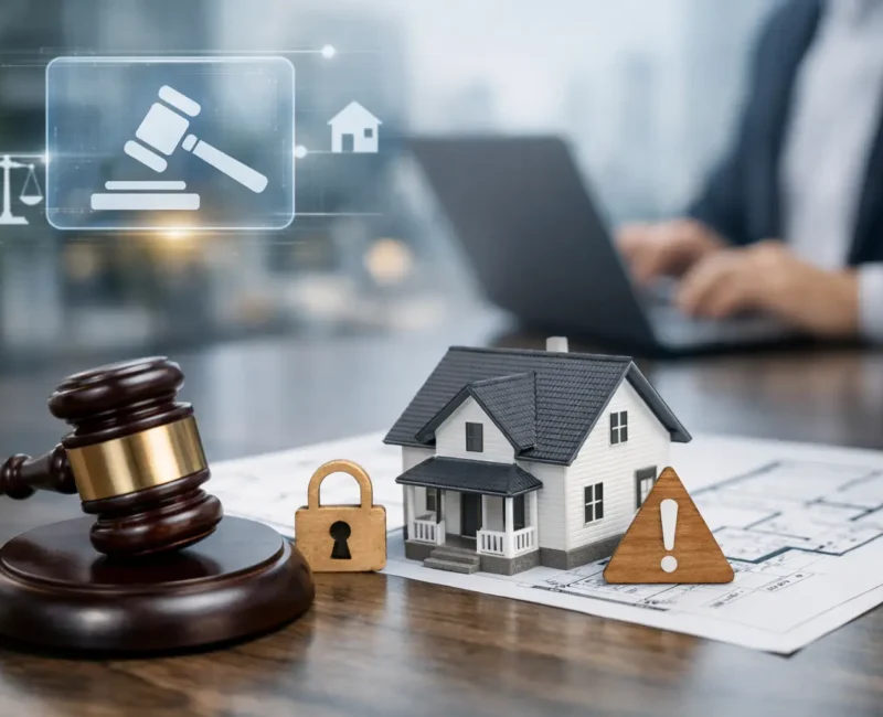Leilões digitais imobiliários: riscos e cuidados